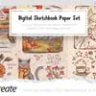 Набор бумаги для цифрового скетчбука для Procreate